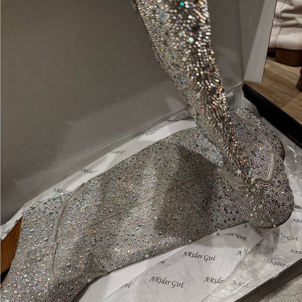 Arider Rhinestone Boots - Picture 6 of 7